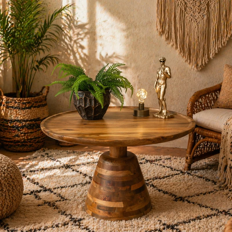 large round wooden coffee table mm37405 large round wooden coffee table mm37405